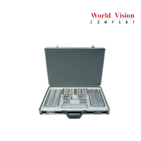 CAJA DE PRUEBAS PRO 266 LENTES ARO METALICO + 22 LENTES PROGRESIVOS